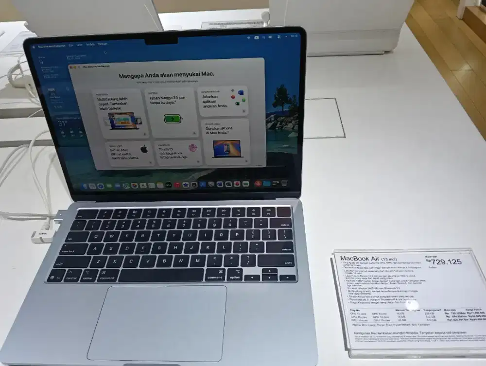 Promo Cicilan Gratis 1x atau 2x Cicilan Macbook air M4 256gb