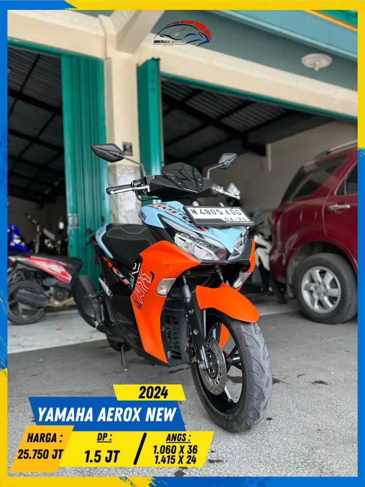 YAMAHA AEROX NEW 2024 NEGO MASZEHH HIKMAH MOTOR KEPUH MALANG