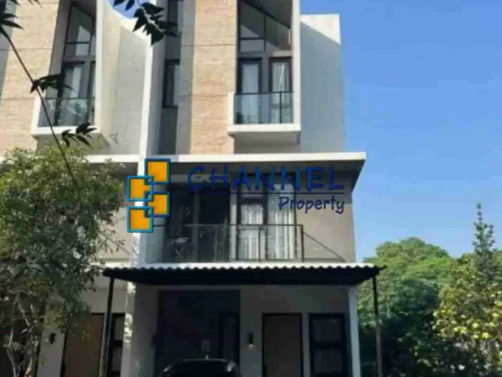 Dijual Rumah 3 Lantai Siap Huni Lokasi Strategis BSD Tangsel, Ea