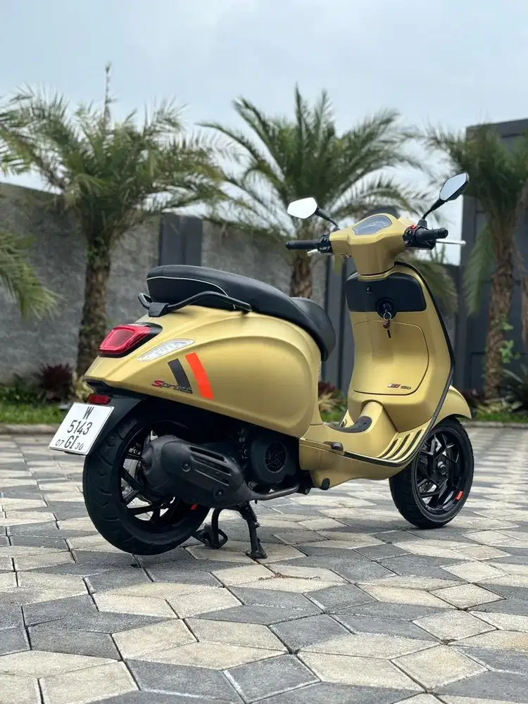 Vespa Sprint S 150 ABS Iget Green Ambizioso 2025 New Color Koko Motor