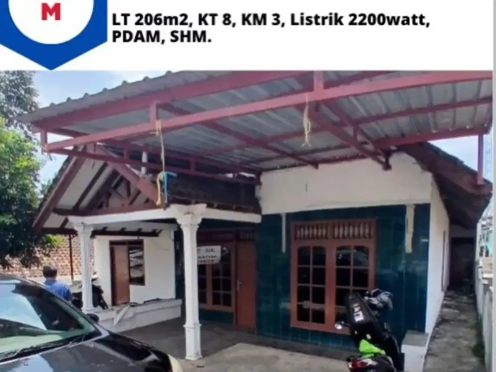 Jual Rumah Belakang Wisma BCA Cocok untuk kost kostan