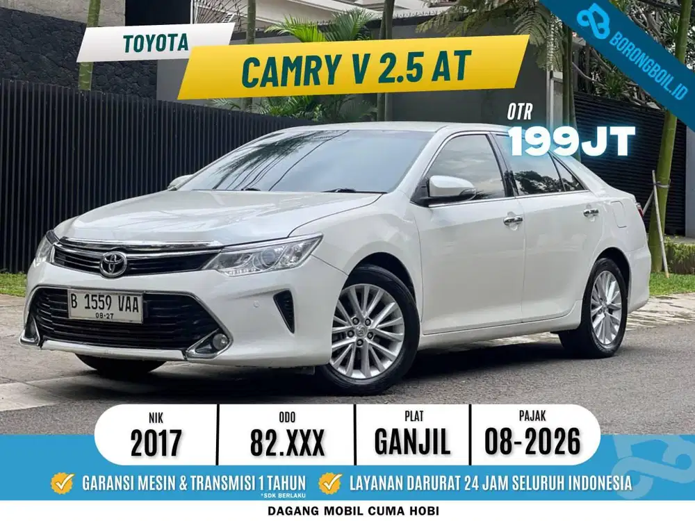 Toyota Camry V 2.5 at 2017 Istimewa Siap Pakai