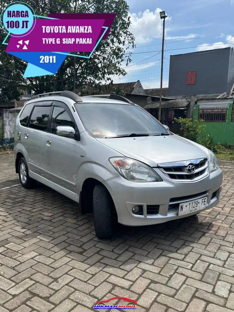 TOYOTA AVANZA G 2011 SIAP PAKAI MANUAL