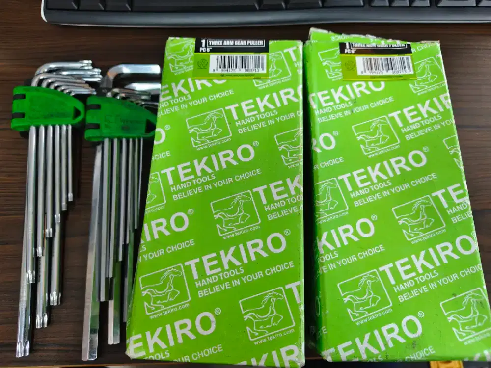 Kunci L dan Trekker Bearing