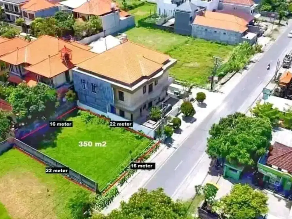 Dijual: Tanah Premium di Jalan Utama Tukad Badung — Renon, Denpasar Selatan