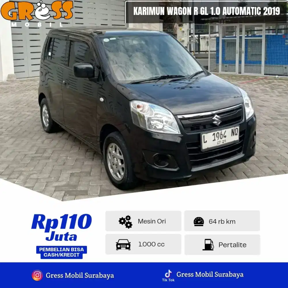 KARIMUN WAGON R GL AUTOMETIC TAHUN 2019