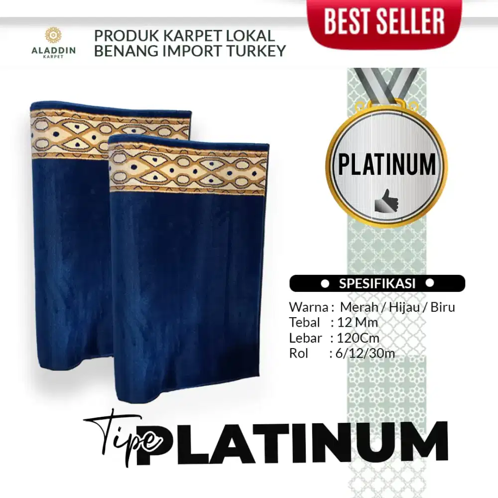 Karpet masjid type platinum best seller