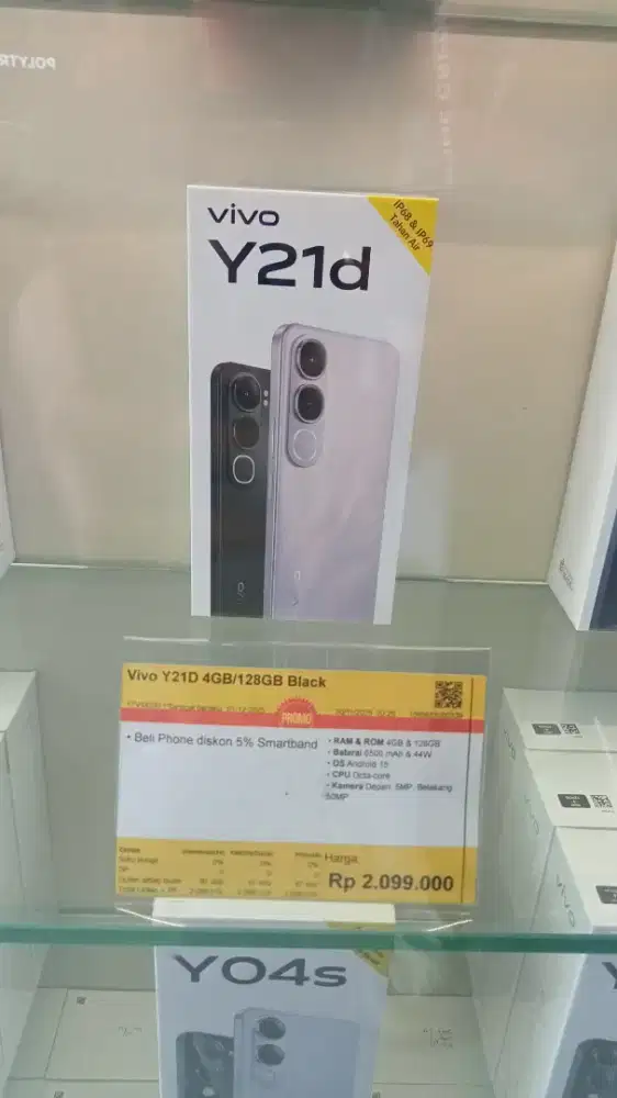 Cicilan handphone vivo Y21D 4 128GB