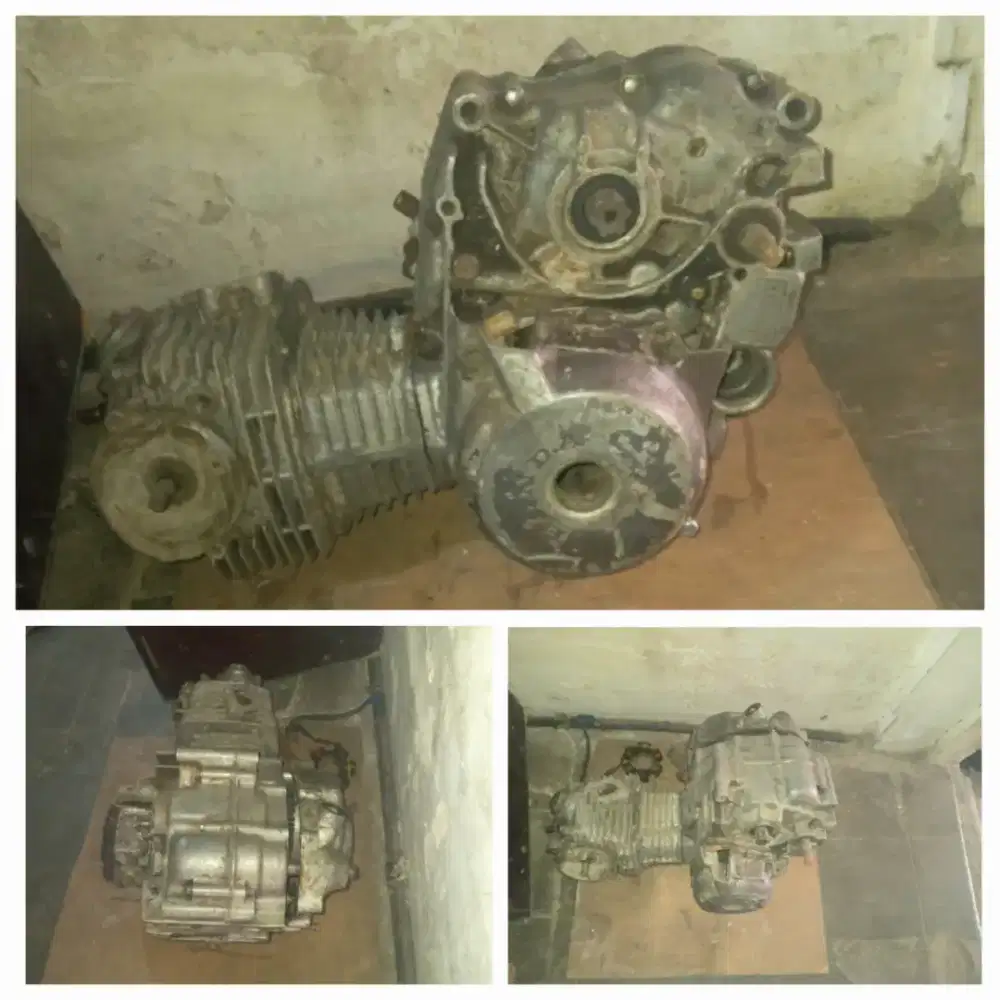 Fullset MESIN Honda GL100 Klasik ORI Simpanan