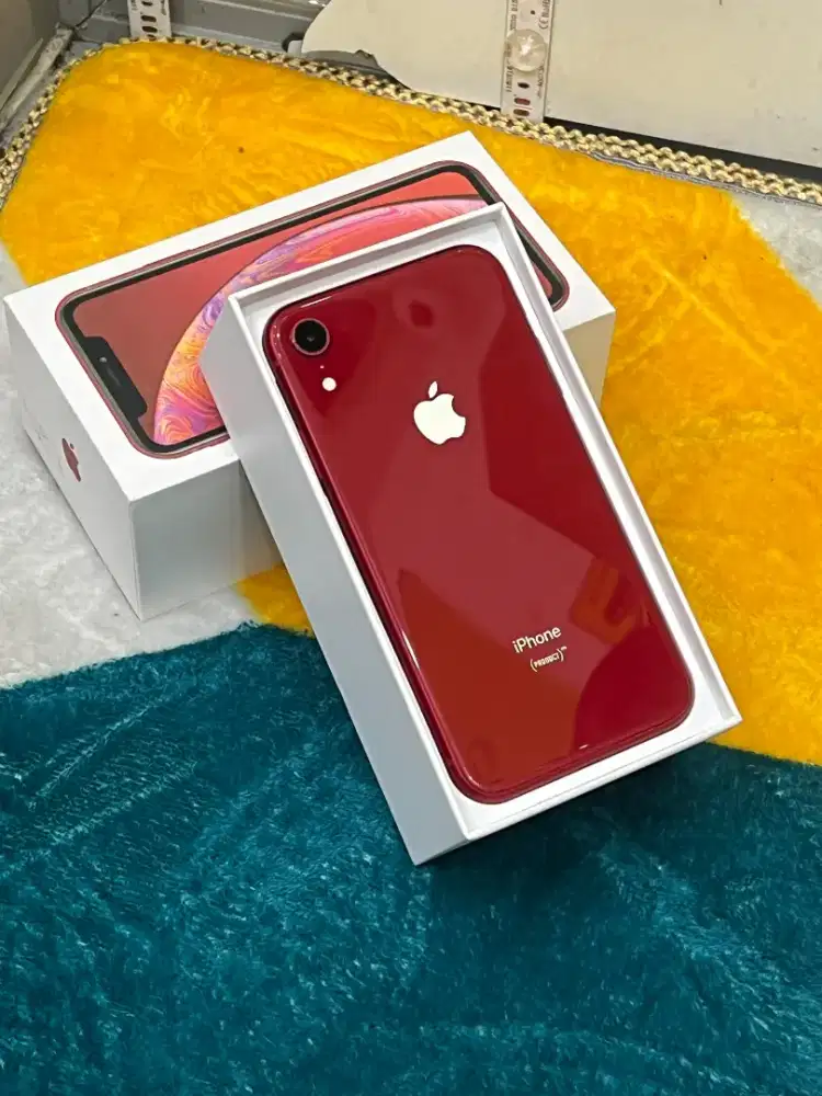 Iphone xr 64Gb inter all op HB 74% lengkap