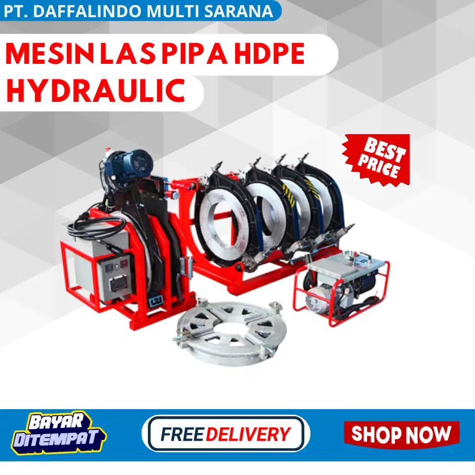 Mesin Hdpe Hydraulic 315mm SHD | Alat Sambung Pipa Hdpe