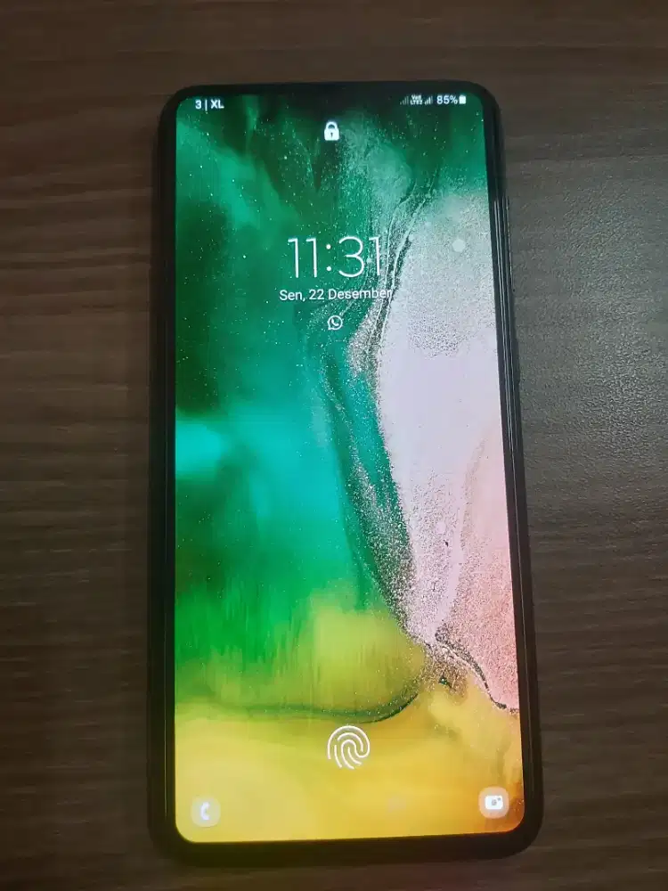 Jual samsung a70 6/128 normal