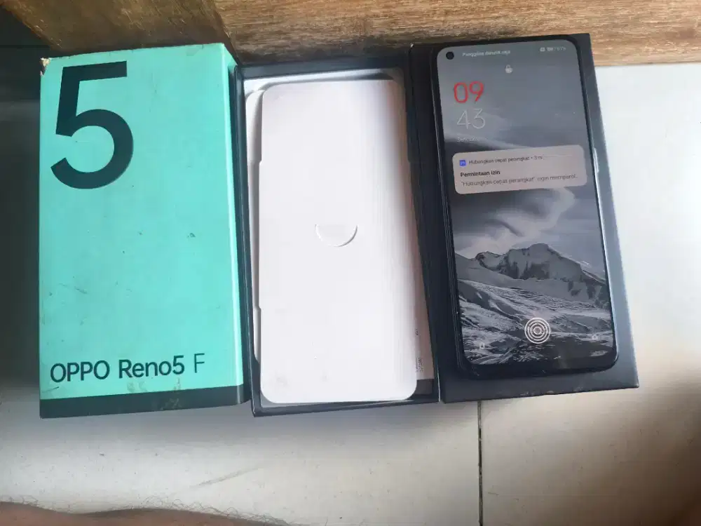 JUAL CEPAT Oppo Reno 5F 8/128gb Layar Amoled