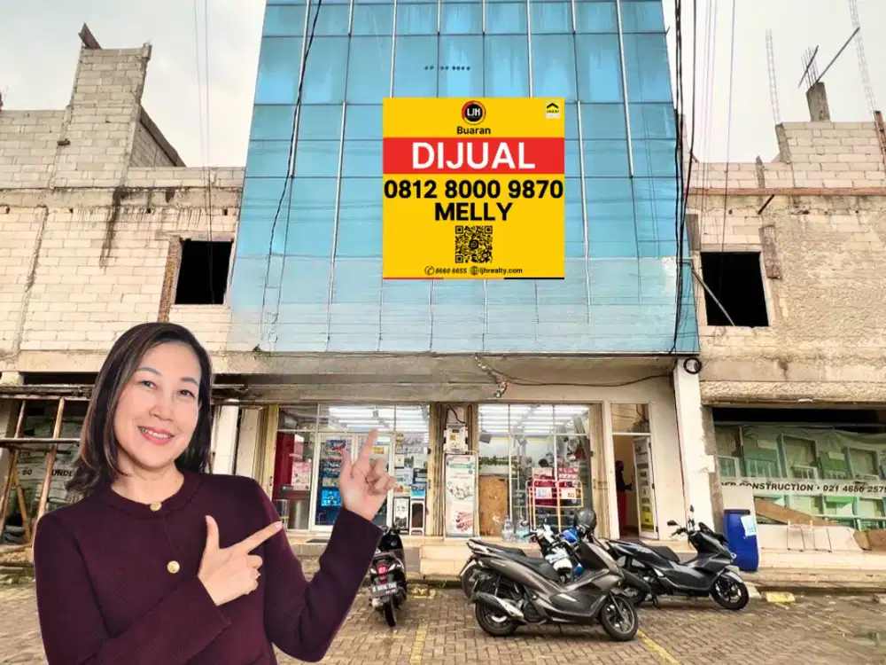 Dijual 2 Ruko Gandeng Komersial di Jatinegara Indah Cakung Jakarta Timur