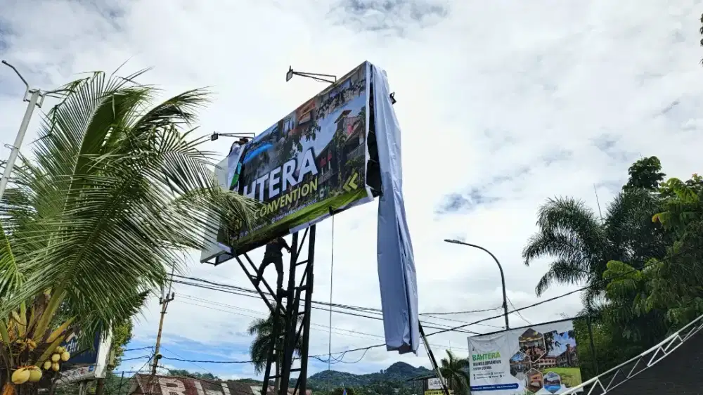 Jasa pasang banner reklame