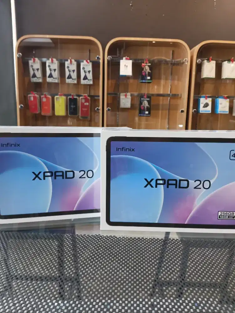 Tablet xpad 20 8/256 4G free flip cover New Resmi