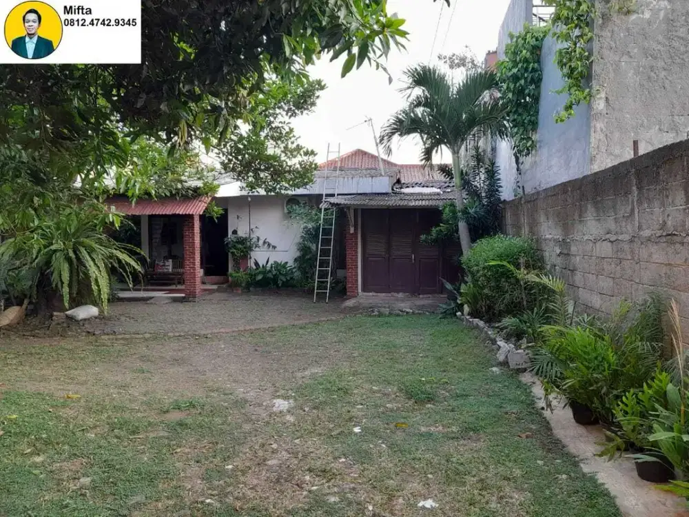 477. Dijual Rumah Second Tanah Luas 500m² di Jagakarsa Jakarta Selatan – Lokasi Strategis Bebas Banjir
