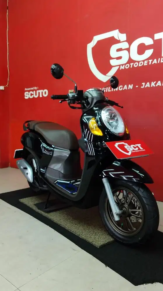 Motor Honda Scoopy Prestige 2022 kunci keyless Ban Donat original