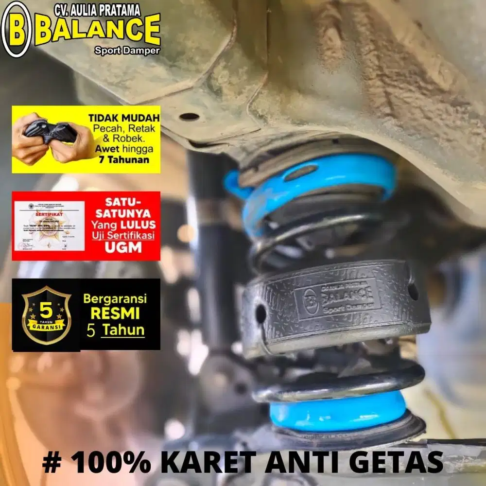 Empuk di jalan berlubang! mobil BUTUH BALANCE Peredam Guncangan