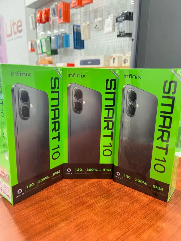 HP SEJUTANN INFINIX SMART 10 4+4/64 Barang segel box