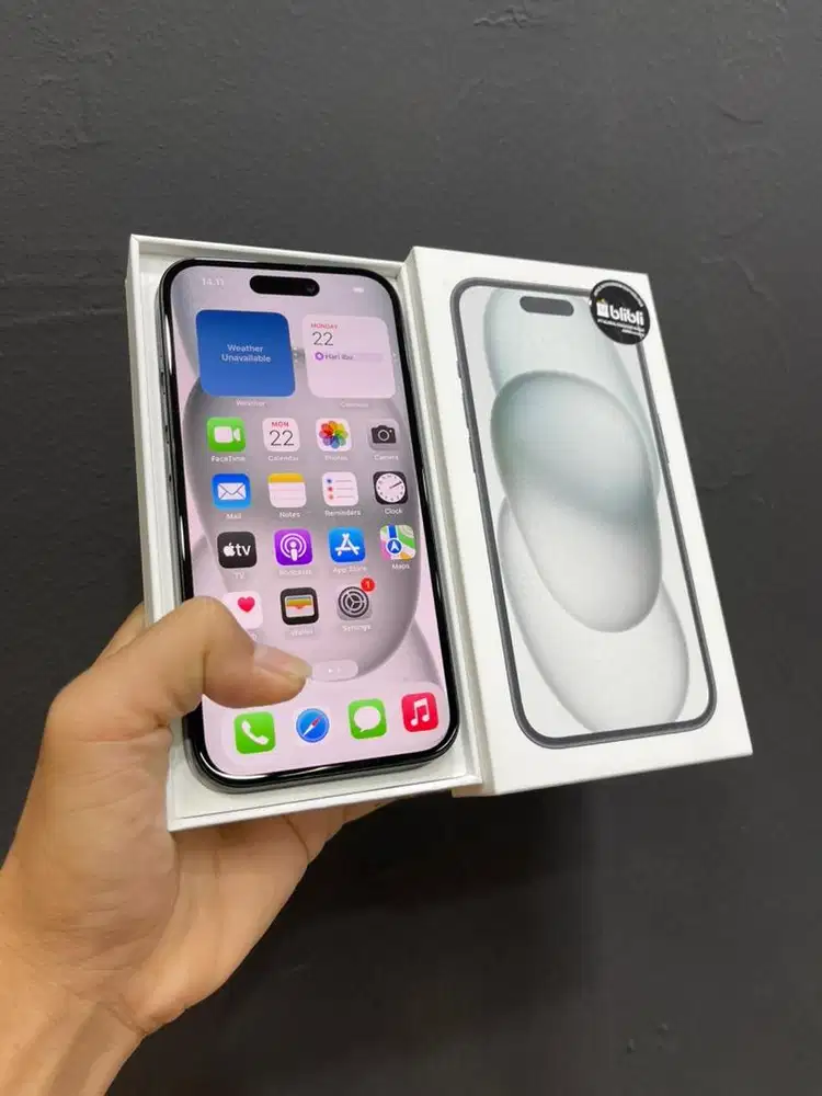 IPhone 15 128gb iBox Fullset Original