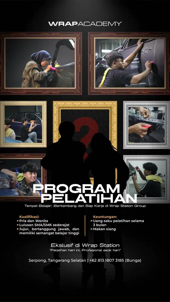 Pelatihan Magang PT Wrap Station