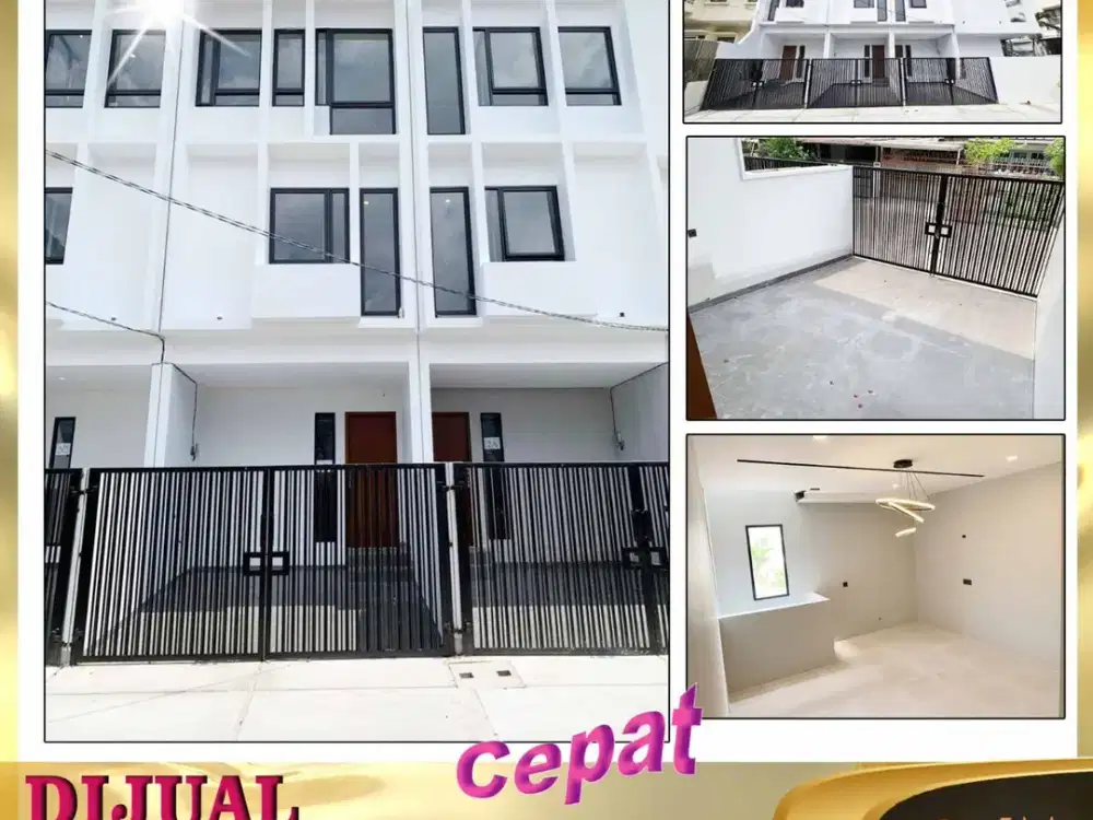 DIJUAL MURAH RUMAH 4 X 15 DI PLUIT PENJARINGAN JAKARTA UTARA
