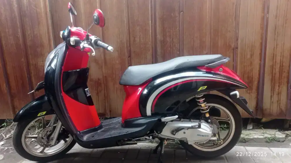 Honda Scoopy karbu pajak panjang surat2 kumplit
