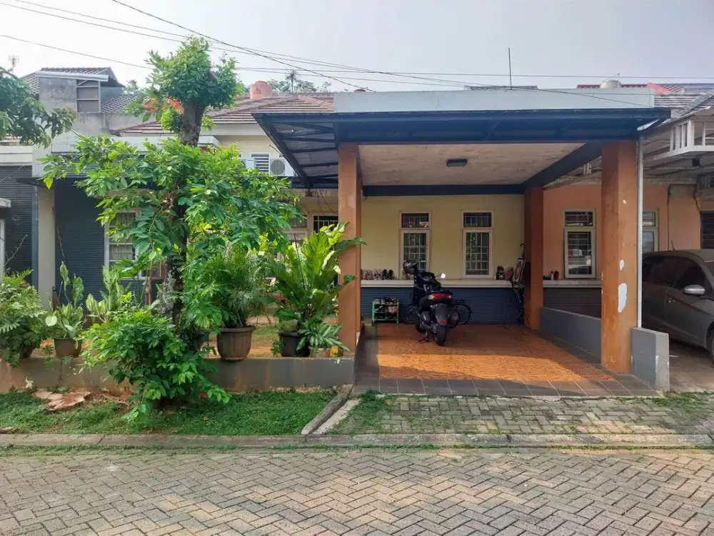 Rumah LT 150 Strategis 10 Mnt ke Eka Hospital Cibubur Bisa KPR J-22463