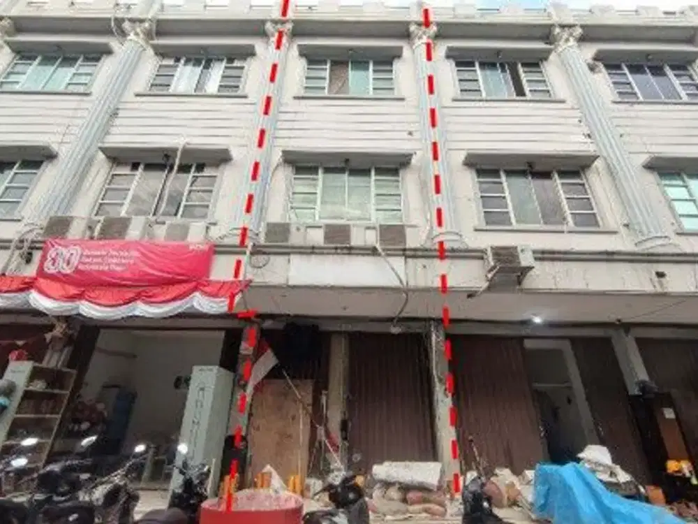 Di Jual Lelang Ruko Jalan Pejagalan Raya Pekojan, Tambora - Jakarta Barat