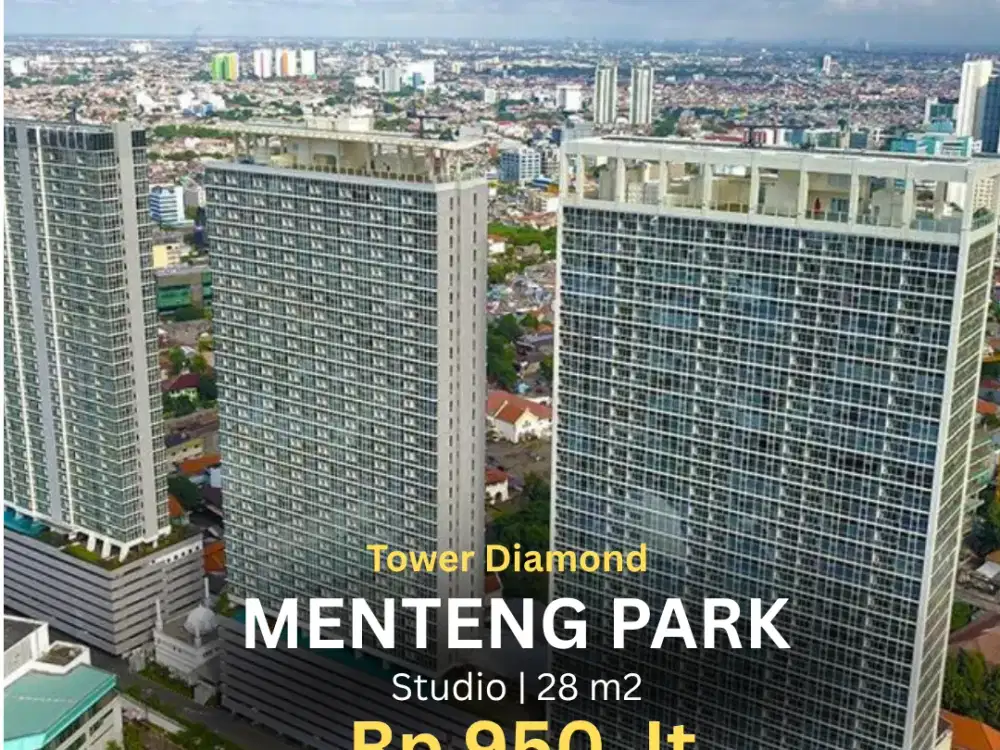 Apartemen di Apartemen Menteng Park Tower Diamond Unit DM 9i