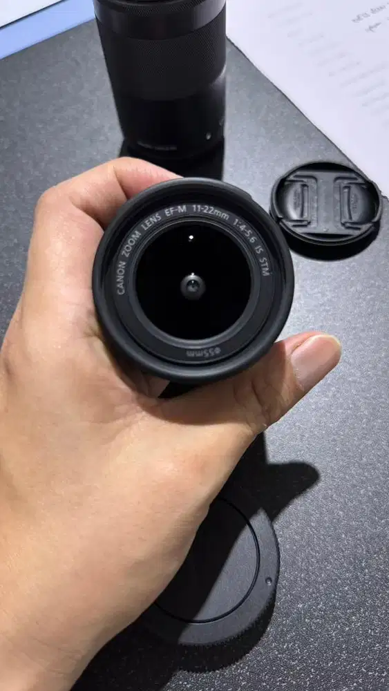 Lensa canon 11-22mm STM body like new dijual apa ada nya
