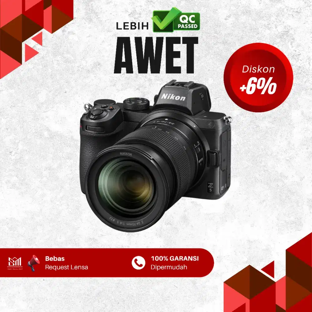 Fresh | Nikon Z5 SC 5K Istimewa FullsetBox