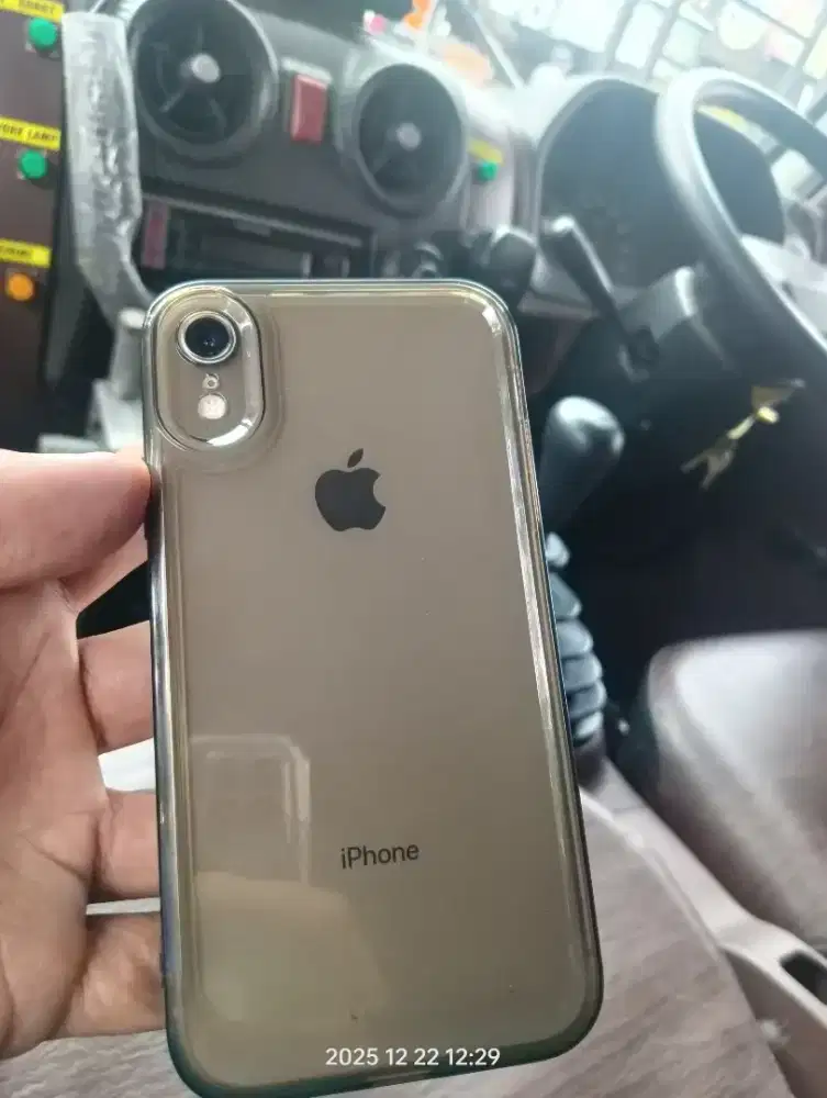 Jual iphone xr 256 fullset+dus+kabel casan