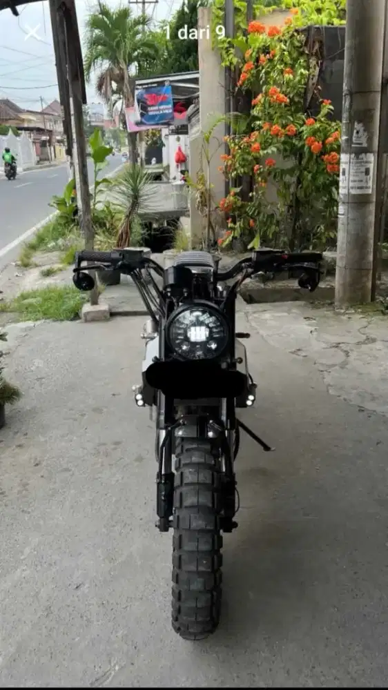 Kawasaki Ninja 250 fi Custome Scrambler