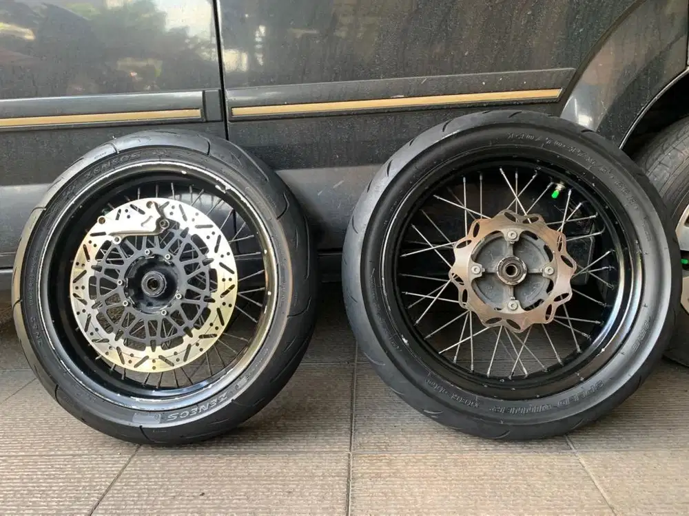 Ban Set Supermoto CRF 150 L