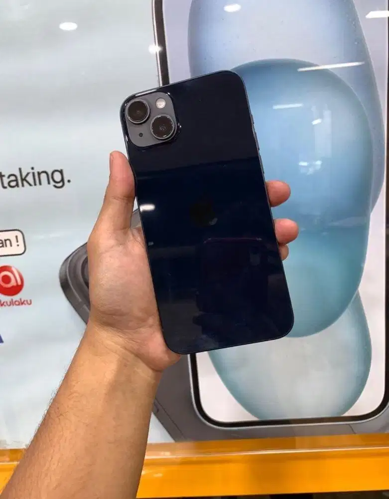 iPhone 14 Plus 256GB Garansi Resmi iBox Black Battery Health 86%