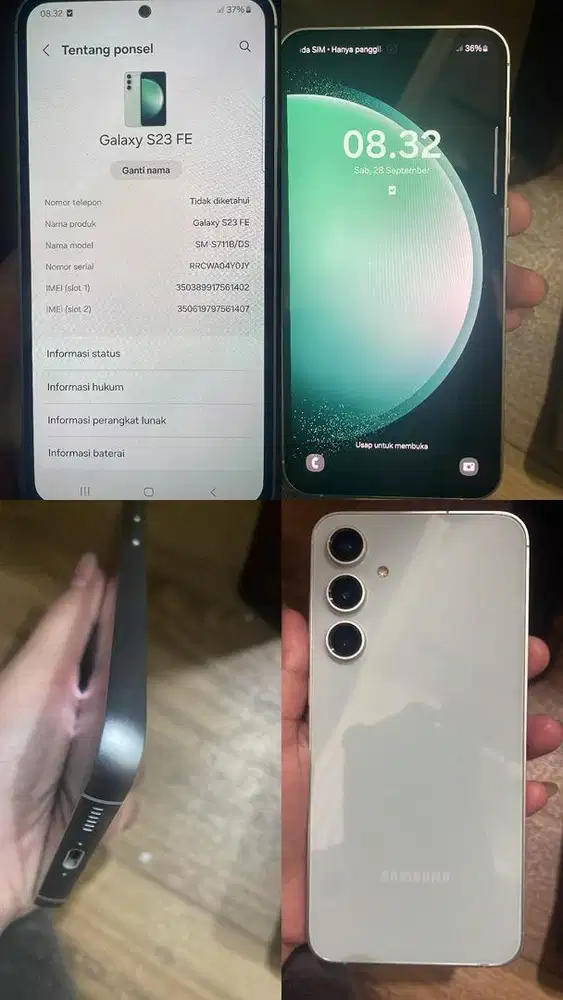 jual full 53000set samsung s23 FE