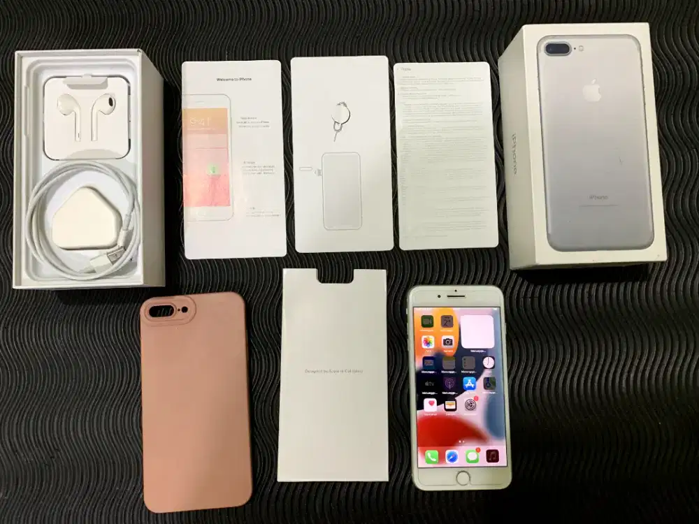 iPhone 7 Plus 32gb Sinyal All Operator fullset normal tinggal pakai