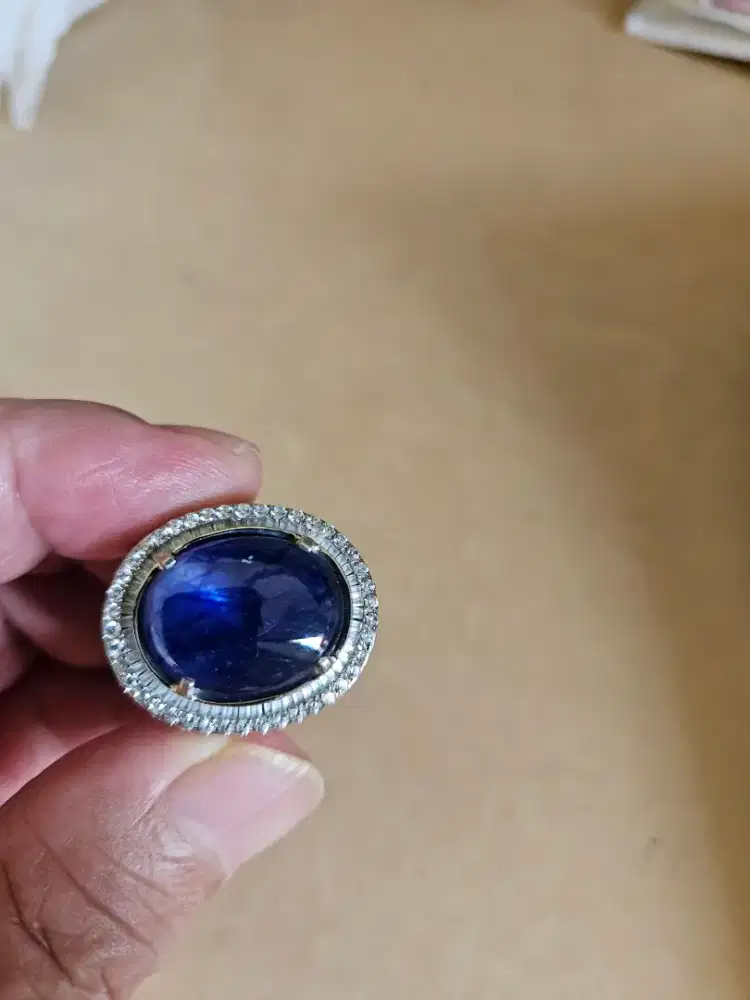 dijual batu blue safir
