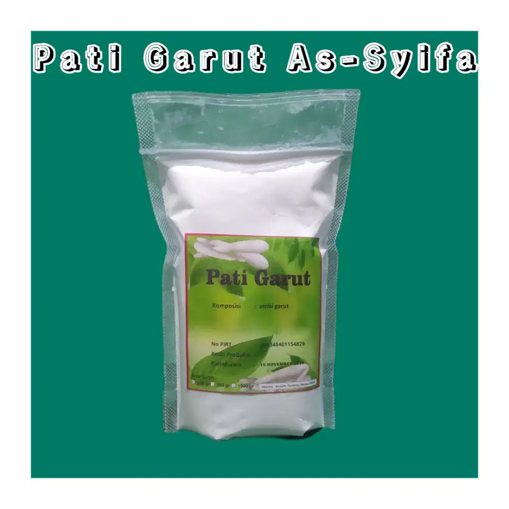Tepung Pati Garut Asli