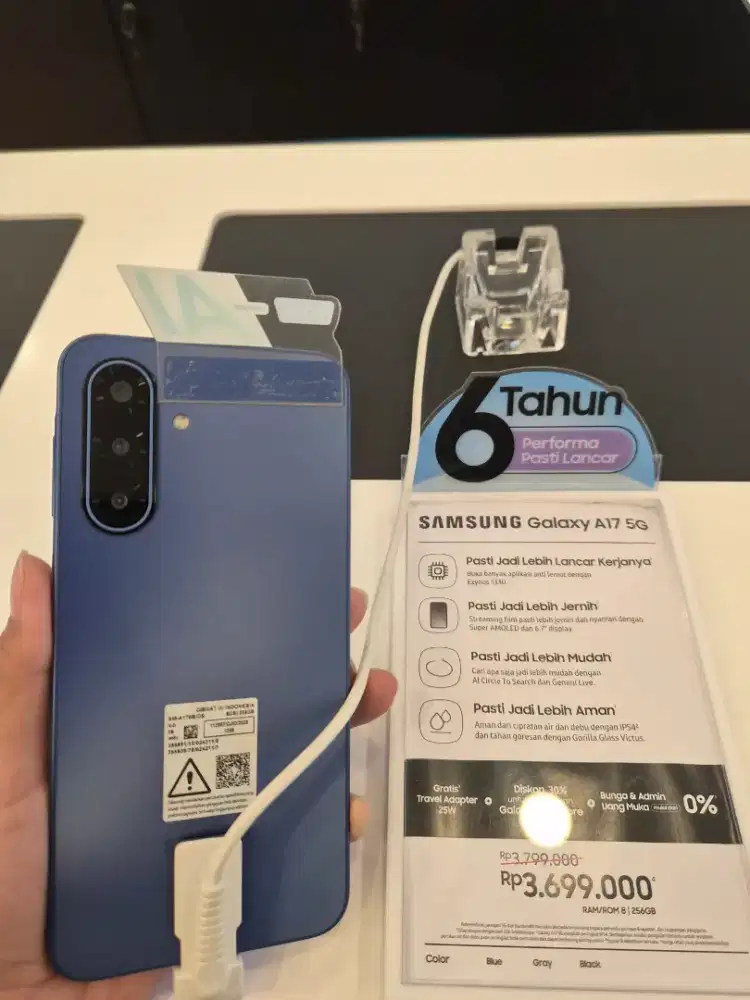 A17 5G 8/256 New SEIN Bergaransi