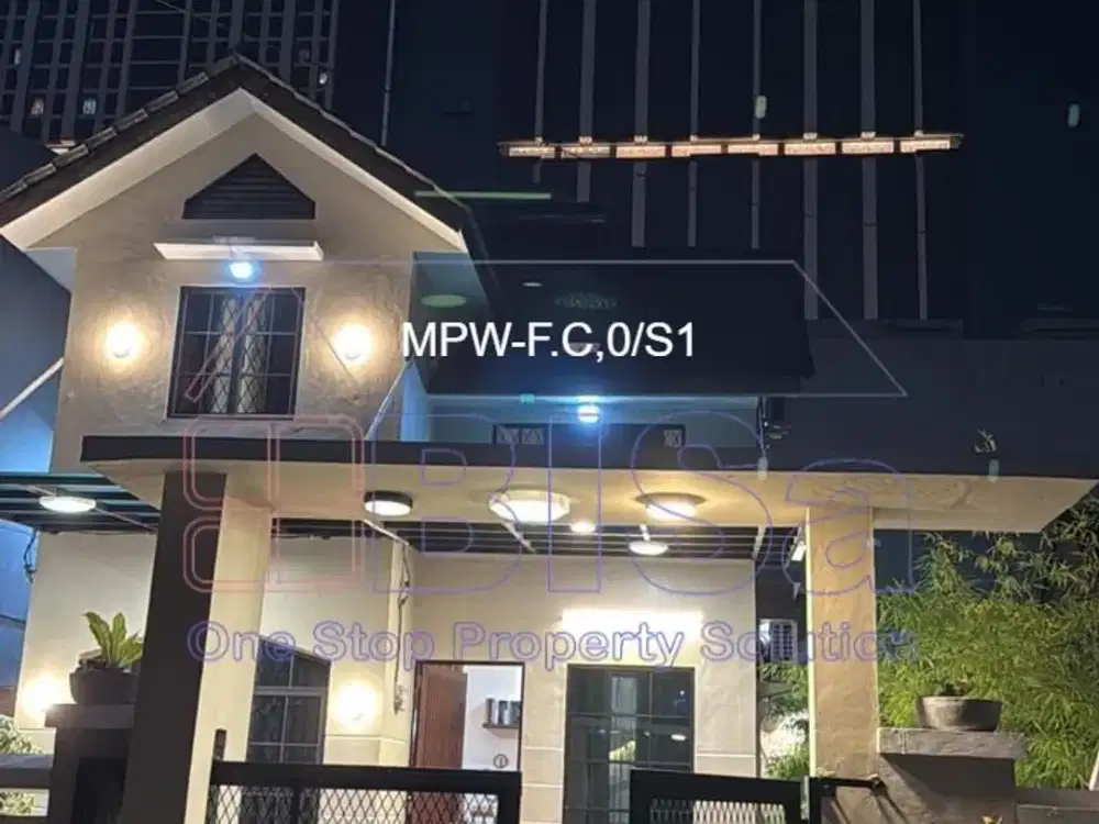 Rumah Hook 2 Lantai – Japanese Garden Villa