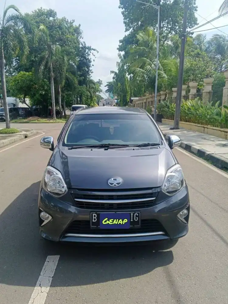 Agya 1.0 G Manual 2016 Abu Terawat Mulus Siap Pakai Low Km
