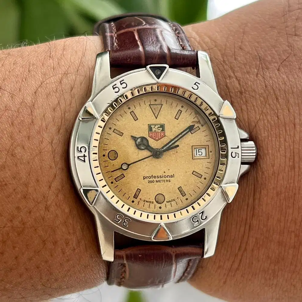 Tag heuet Obama Two Tone Gold Dial