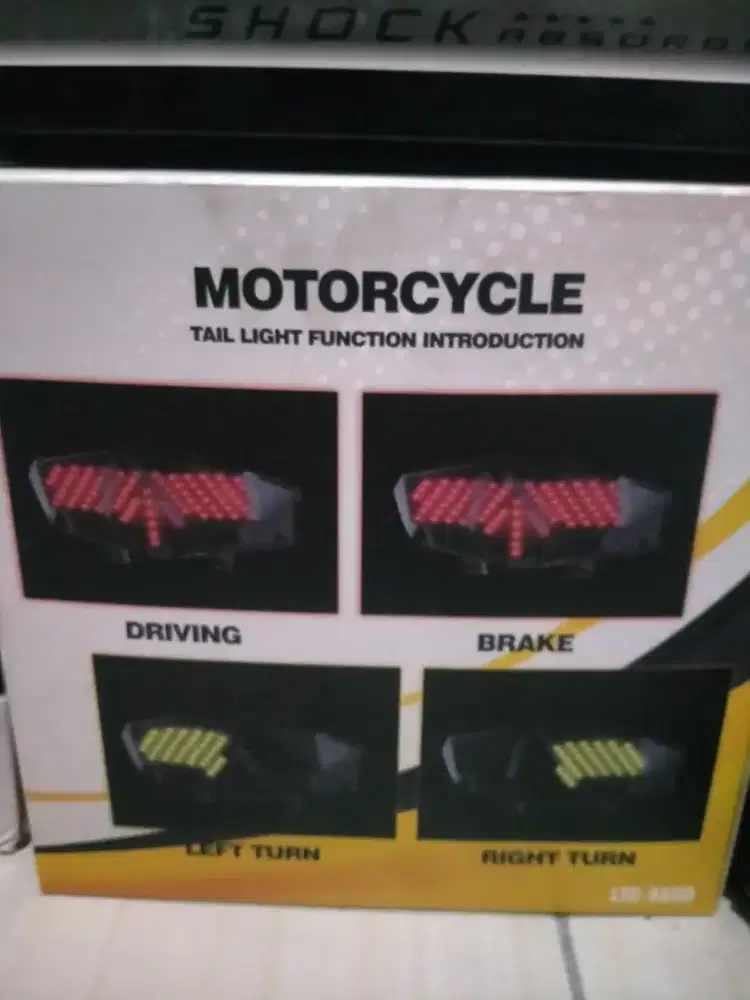 stoplamp belakang runing