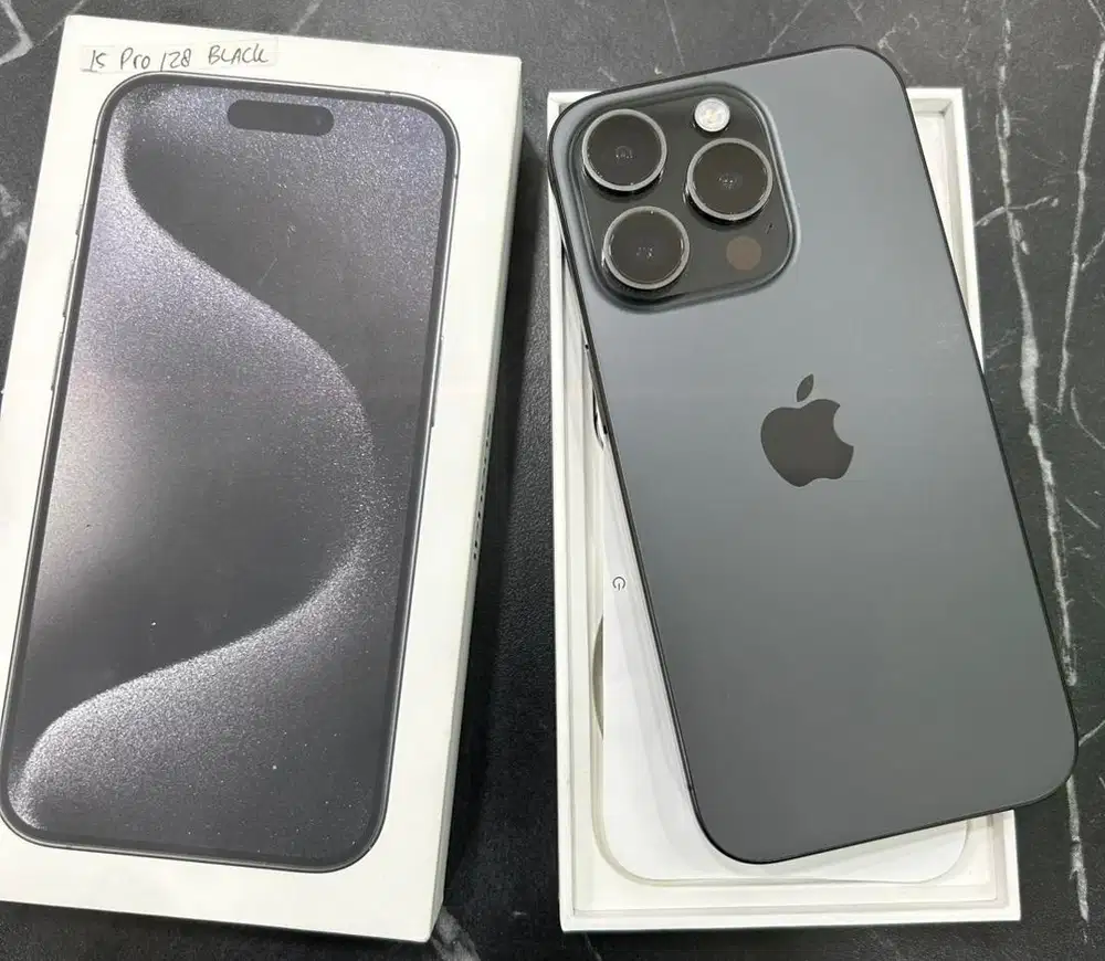 Iphone 15 pro 128gb Ibox normal fullset