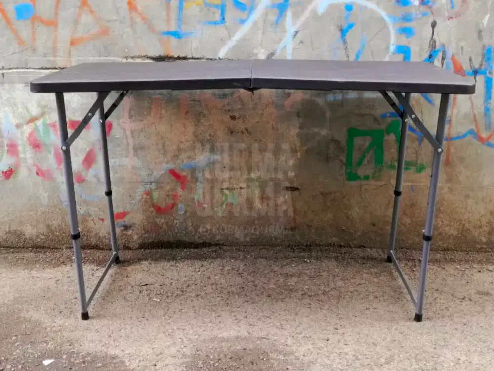 Meja lipat baru bahan tebal, minus dikit