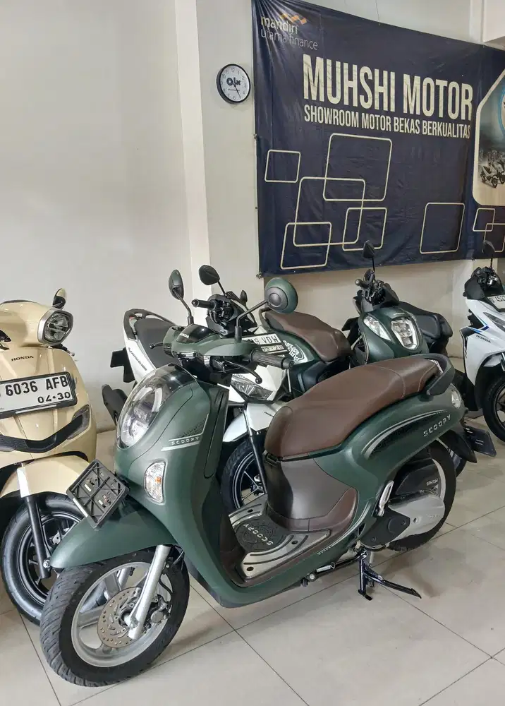 NEW SCOOPY PRESTIGE KEYLESS 2025, SEPERTI BARU KM 4 RIBU, MUHSHI MOTOR