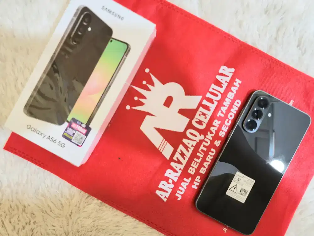 Samsung A56 5G 8/256
GARANSI SAMPAI 30/09/2026